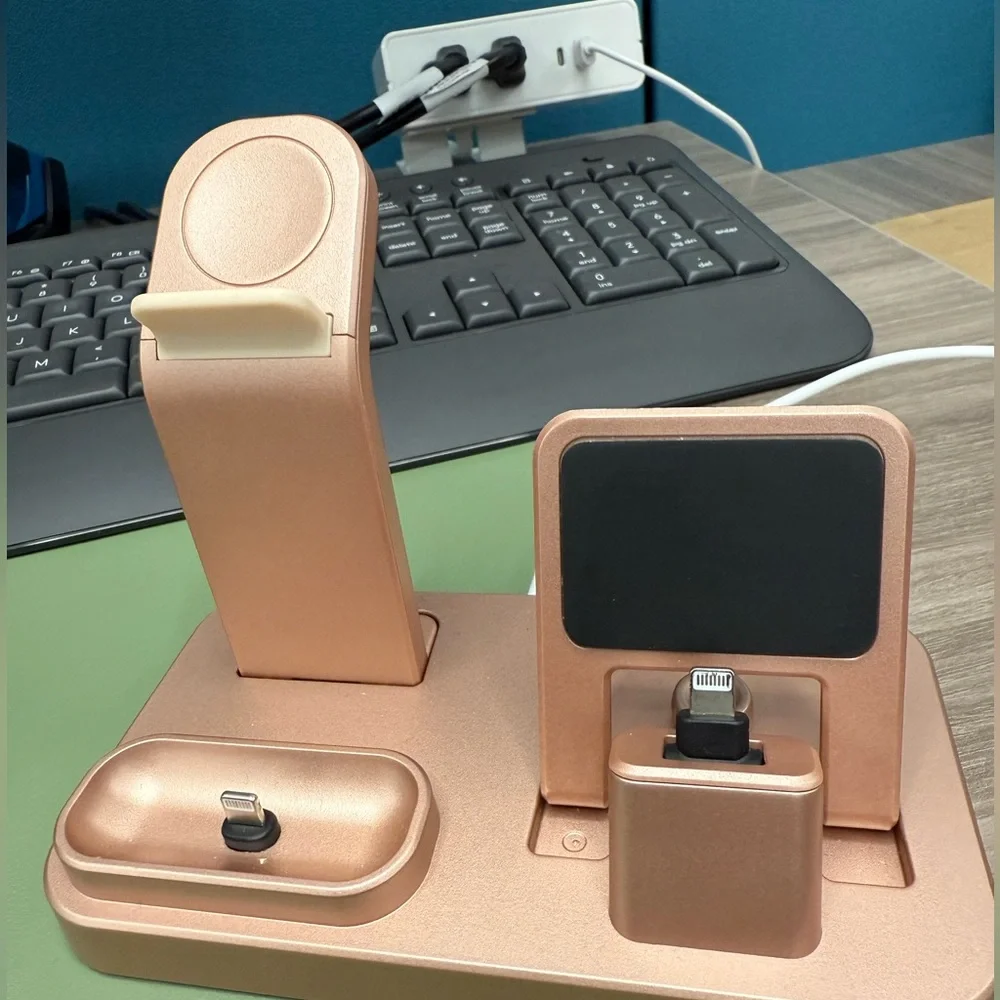 Rose Gold Charging Station